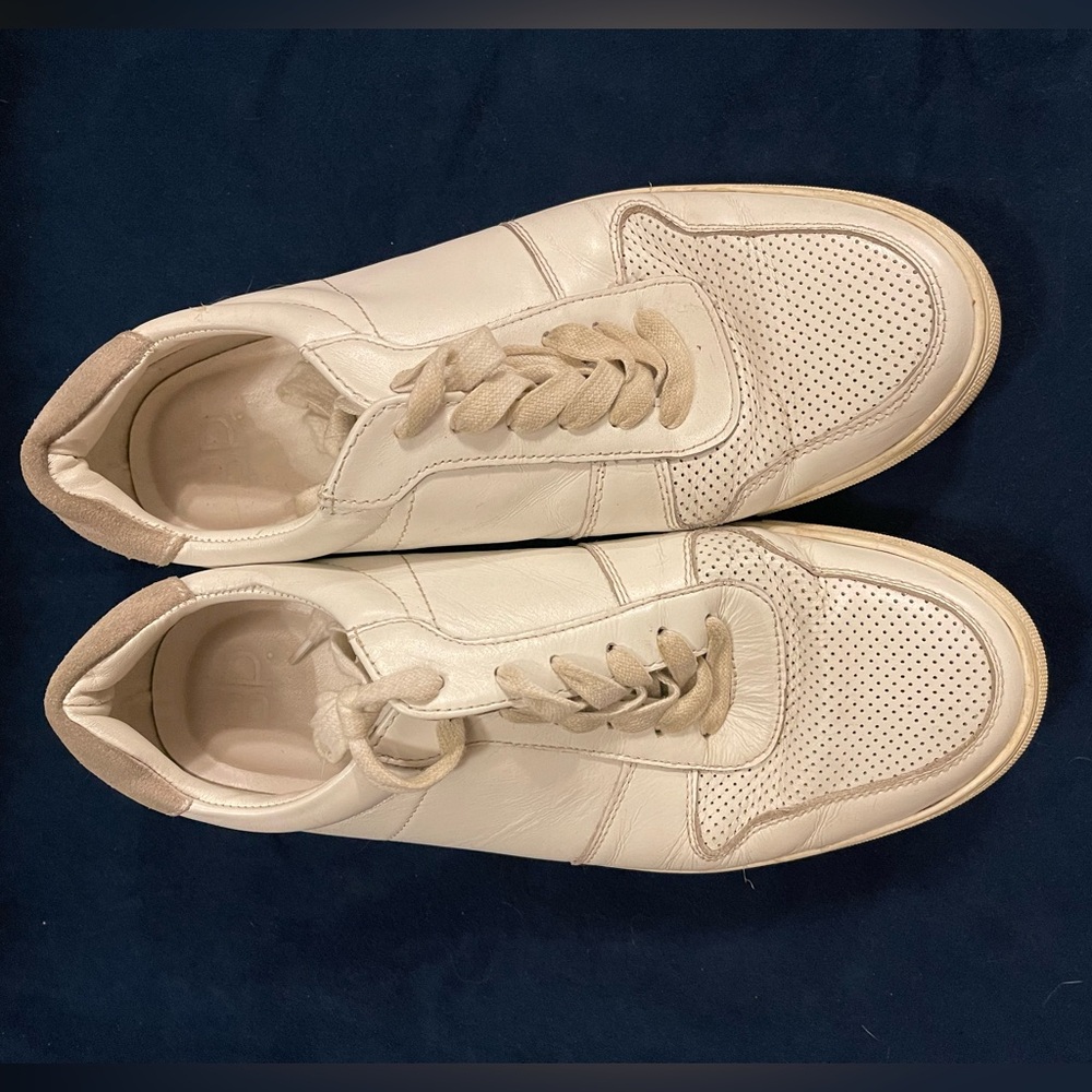 White Leather Sneakers